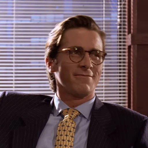 🏆 Стикер «Patrick Bateman American Psycho» для Telegram