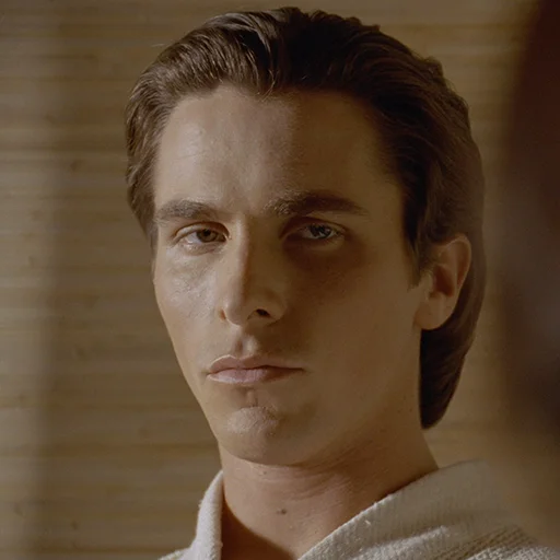 😑 Стикер «Patrick Bateman» для Telegram