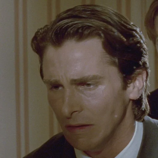 😭 Стикер «Patrick Bateman» для Telegram