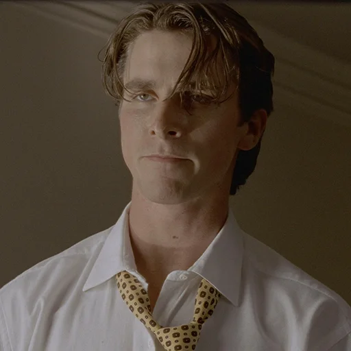 😐 Стикер «Patrick Bateman» для Telegram