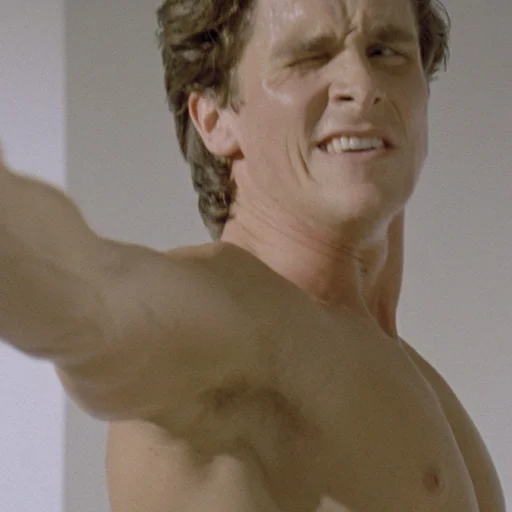 😉 Стикер «Patrick Bateman» для Telegram