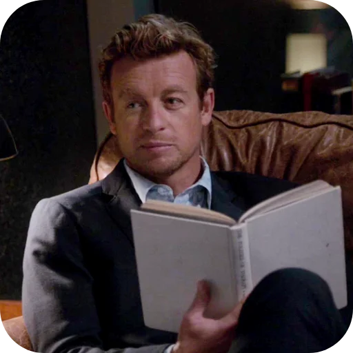 ☕ Стикер «Patrick Jane» для Telegram
