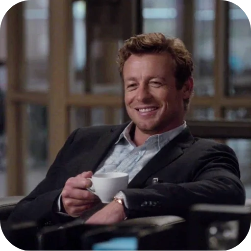 ☕ Стикер «Patrick Jane» для Telegram