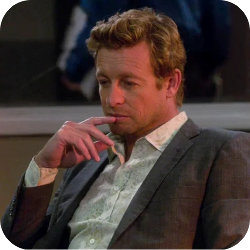 ☕ Стикер «Patrick Jane» для Telegram