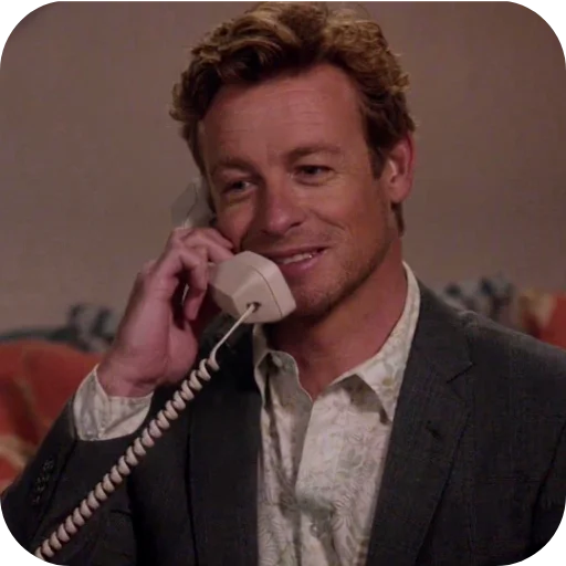 ☕ Стикер «Patrick Jane» для Telegram