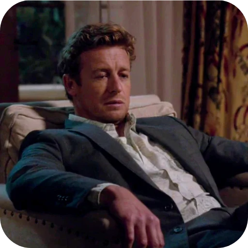 ☕ Стикер «Patrick Jane» для Telegram