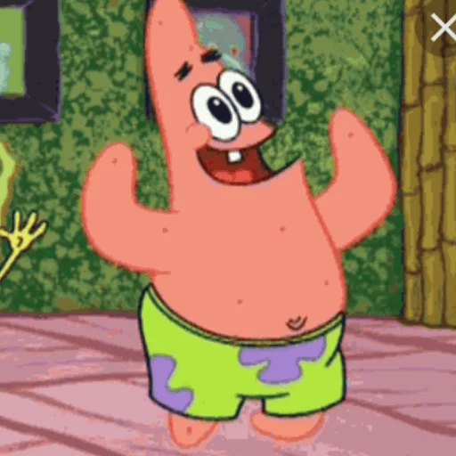 🍦 Стикер «Patrick Star» для Telegram
