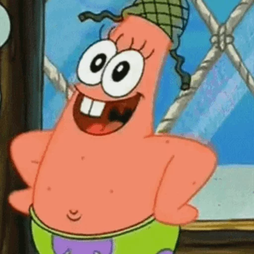 🍦 Стикер «Patrick Star» для Telegram