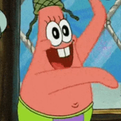 🍦 Стикер «Patrick Star» для Telegram