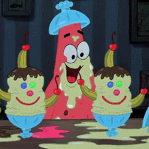 🍦 Стикер «Patrick Star» для Telegram