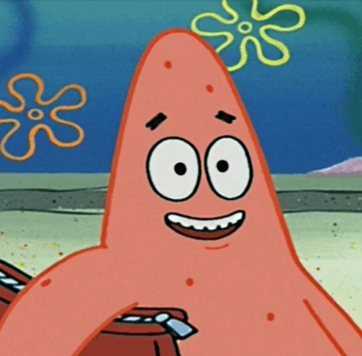 🍦 Стикер «Patrick Star» для Telegram