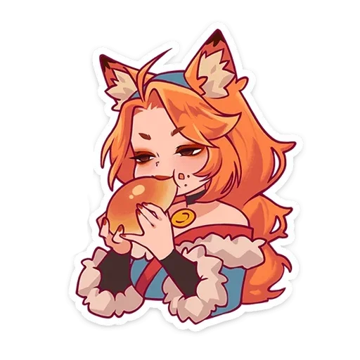 😋 Стикер «Патрикеевна без надписей» для Telegram