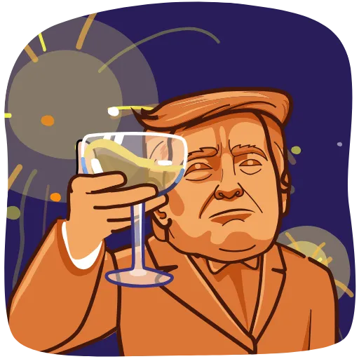 🥂 Стикер «Patriot» для Telegram
