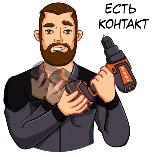😏 Стикер «PATRIOT» для Telegram