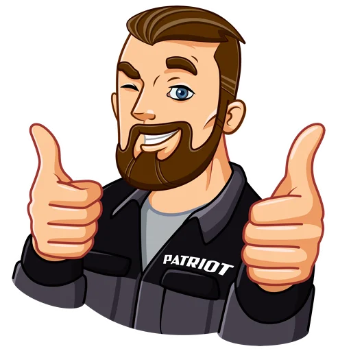 Стикерпак PATRIOT для Telegram