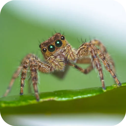 🕷 Стикер «Паучки-Попрыгунчики» для Telegram