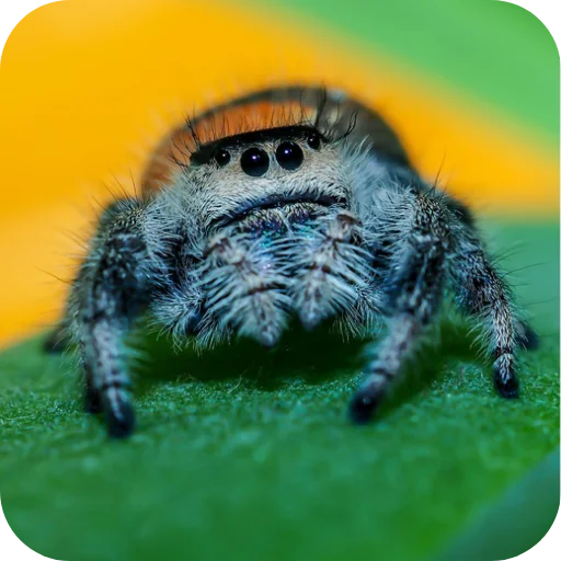 🕷 Стикер «Паучки-Попрыгунчики» для Telegram