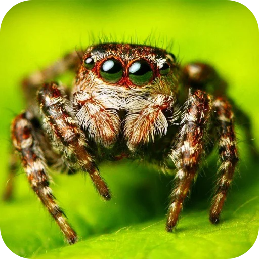🕷 Стикер «Паучки-Попрыгунчики» для Telegram