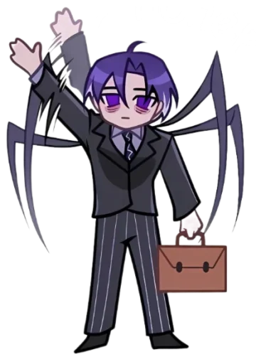 Стикерпак Паук (спойлер) для Telegram