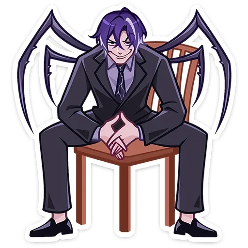 🕷️ Стикер «Паук (спойлер)» для Telegram