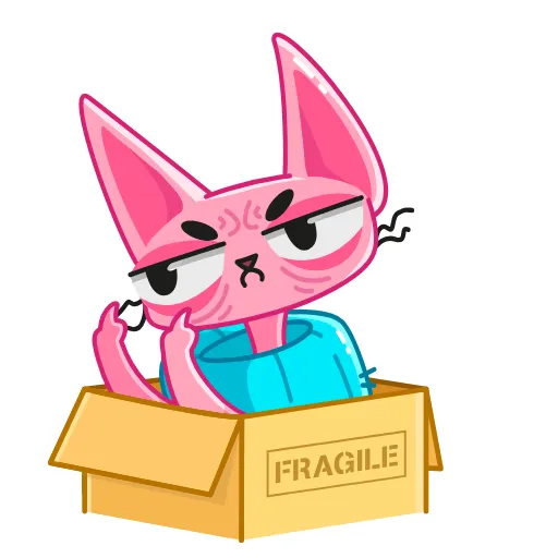 🖕 Стикер «Paul» для Telegram