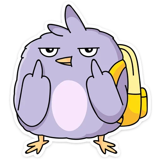 🖕 Стикер «Павлик» для Telegram