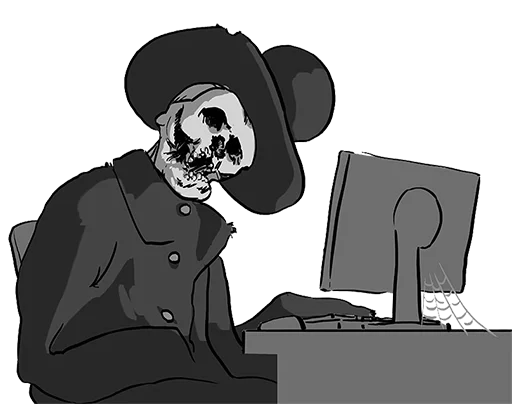 ☠️ Стикер «Pavel Durav» для Telegram