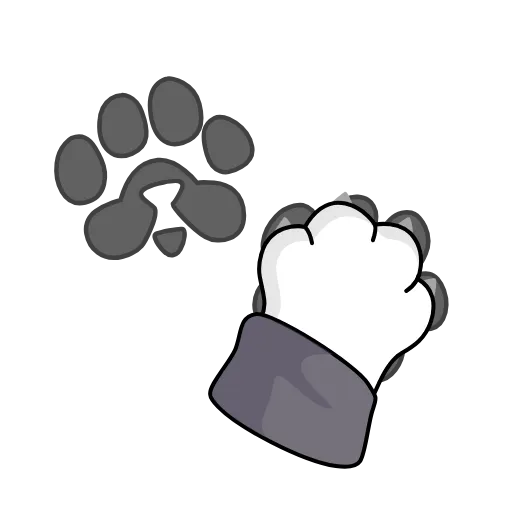 🐶 Эмодзи «PAWS» для Telegram