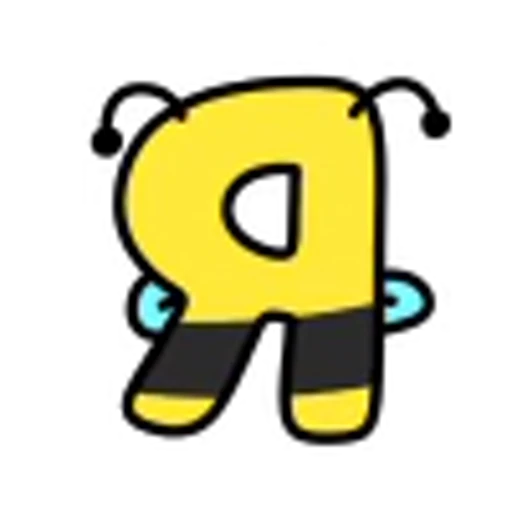 🔤 Эмодзи «Пчелиный алфавит, анимированный» для Telegram
