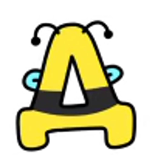 🔤 Эмодзи «Пчелиный алфавит, анимированный» для Telegram