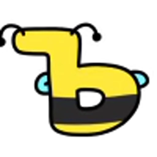 🔤 Эмодзи «Пчелиный алфавит, анимированный» для Telegram