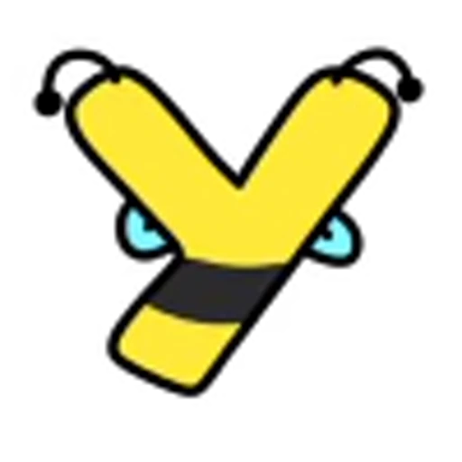 🔤 Эмодзи «Пчелиный алфавит, анимированный» для Telegram