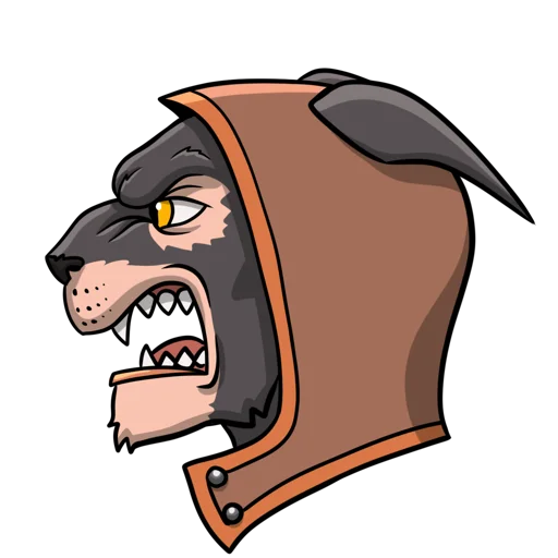 😼 Стикер «PCHK» для Telegram