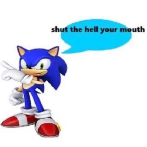 😥 Стикер «Sonic.biches» для Telegram