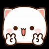 ✌ Эмодзи «peach» для Telegram
