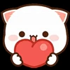 ❤ Эмодзи «peach» для Telegram