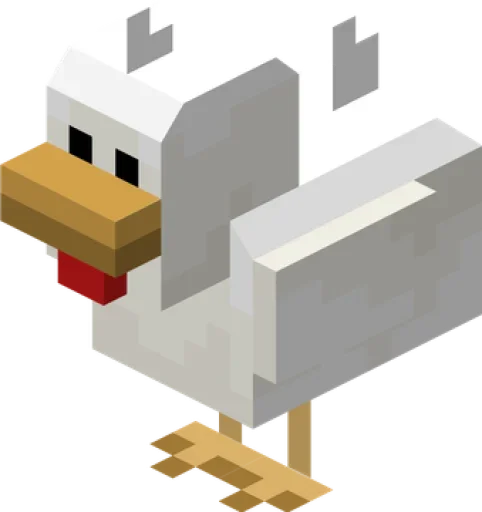 🐣 Стикер «Мирные мобы» для Telegram