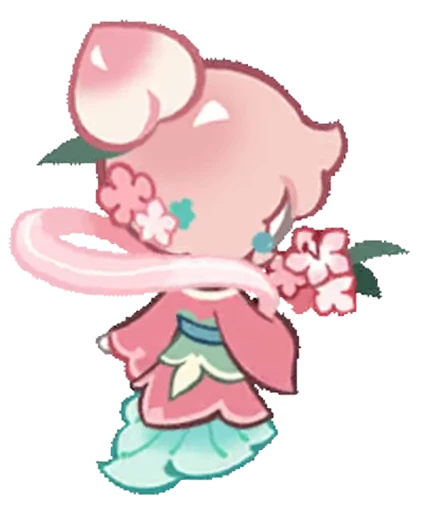 🤩 Стикер «Peach Blossom Cookie» для Telegram