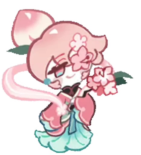 🤩 Стикер «Peach Blossom Cookie» для Telegram