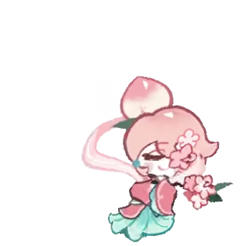 🤩 Стикер «Peach Blossom Cookie» для Telegram