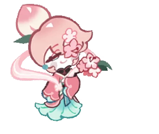 🤩 Стикер «Peach Blossom Cookie» для Telegram