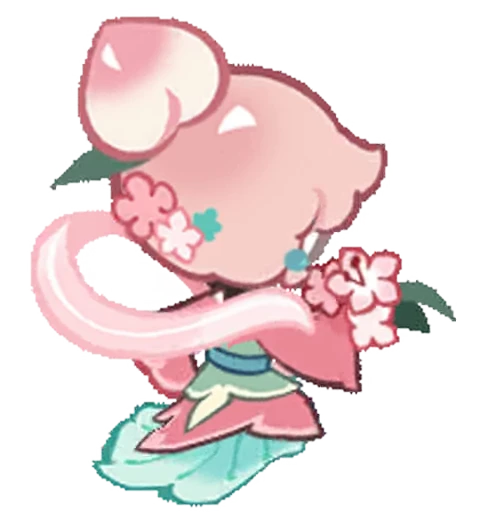 🤩 Стикер «Peach Blossom Cookie» для Telegram