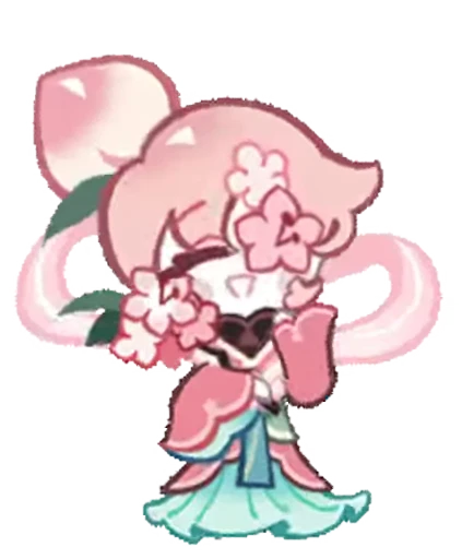 🤩 Стикер «Peach Blossom Cookie» для Telegram
