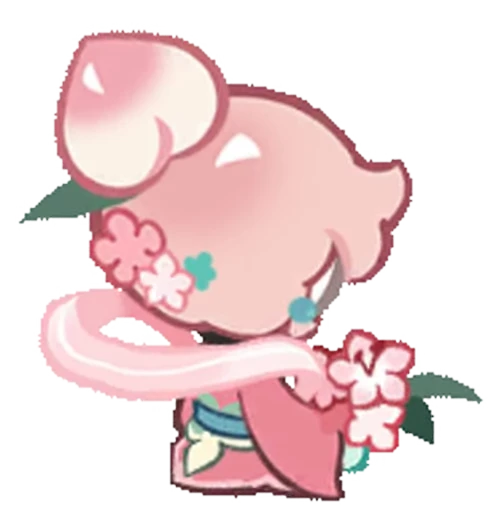 🤩 Стикер «Peach Blossom Cookie» для Telegram