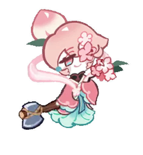 🤩 Стикер «Peach Blossom Cookie» для Telegram