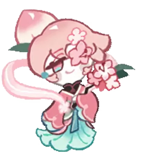 🤩 Стикер «Peach Blossom Cookie» для Telegram