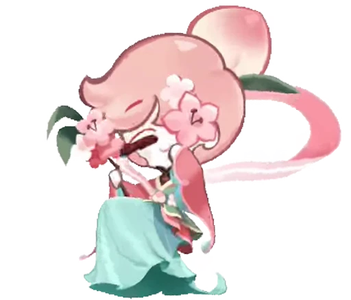 🤩 Стикер «Peach Blossom Cookie» для Telegram