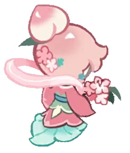 🤩 Стикер «Peach Blossom Cookie» для Telegram