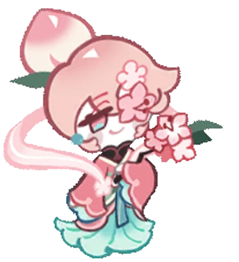 🤩 Стикер «Peach Blossom Cookie» для Telegram