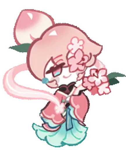 🤩 Стикер «Peach Blossom Cookie» для Telegram